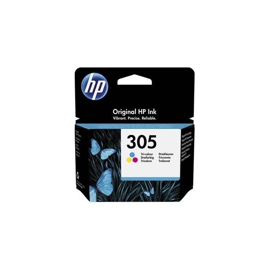 HP - Cartouche d'encre 305 - 3 couleurs