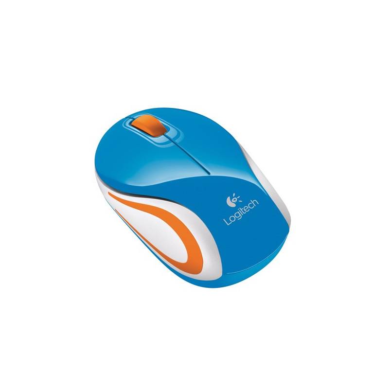 Logitech M187 - Mini souris sans fil - bleu