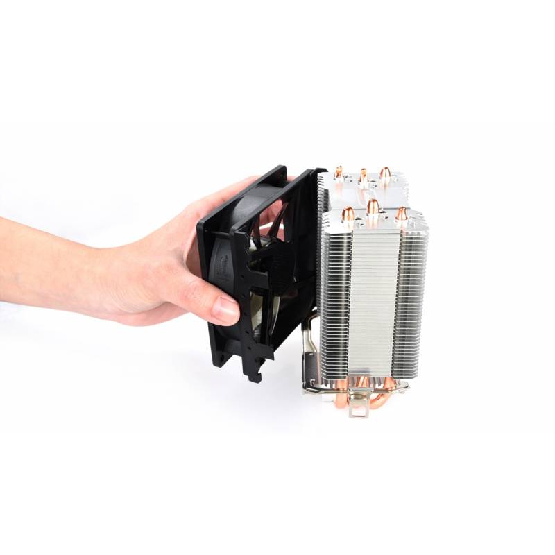 Ventilateur Processeur Enermax ETS-N31-02 - 92mm, TDP 130W - Compatible Intel Et AMD (AM4 Inclus) - Installation Sans Outil - 5