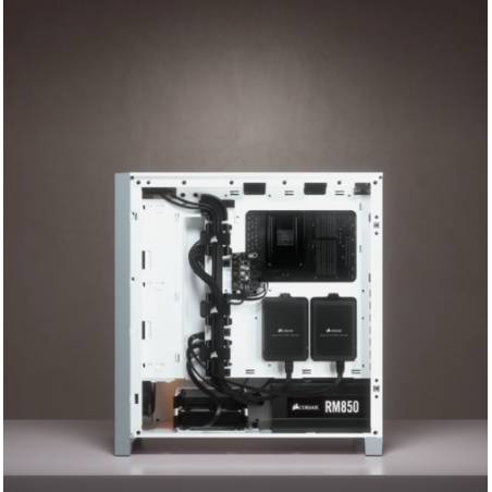 Corsair iCUE 465X RGB (Blanc) - Boîtier PC sur