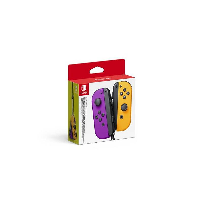 Manettes Joy-Con Officielles Nintendo Switch - Couleurs ROUGE/VIOLET, Sans Fil, Neuves