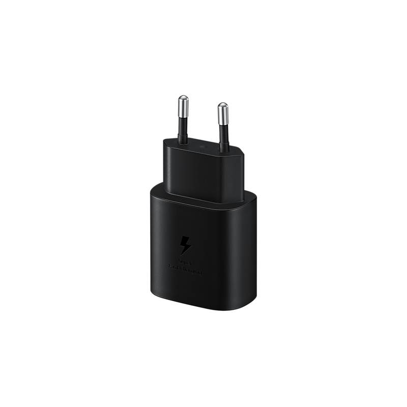 Chargeur 25W avec port USB-C pour appareils Samsung Noir