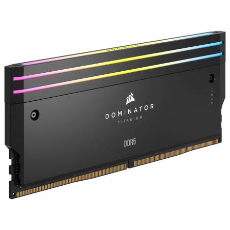 Corsair - Barrette Mémoire Dominator DDR5 6600 Mhz 32 Go ( 2 x 16 Go )RGB  DIMM - Noir